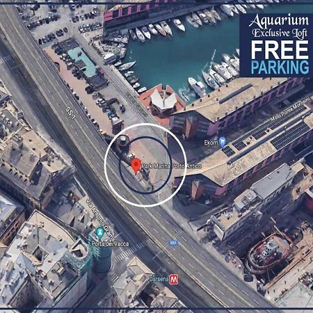 Aquarium Exclusive Loft - Private Parking Apartment เจนัว ภายนอก รูปภาพ