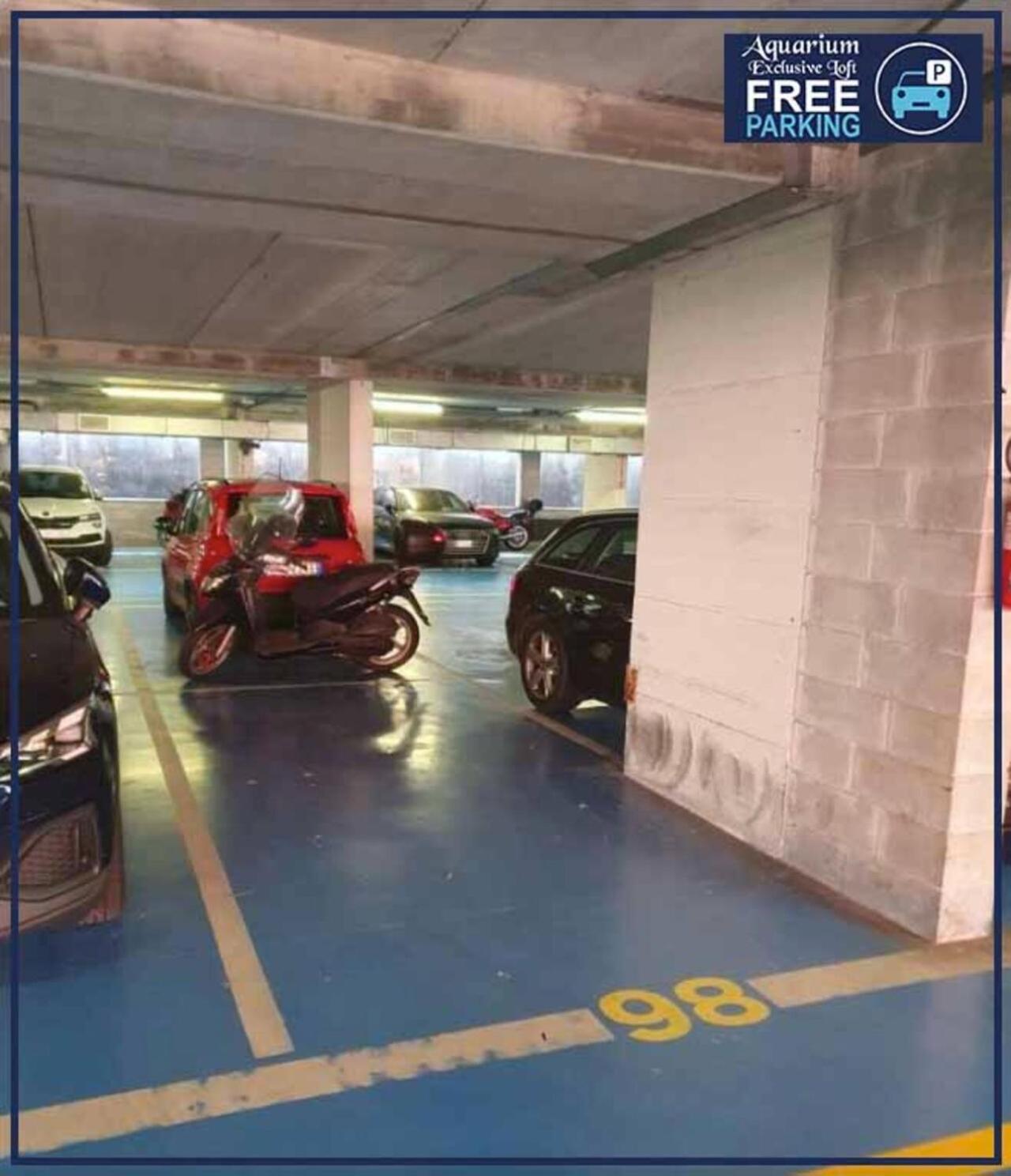 Aquarium Exclusive Loft - Private Parking Apartment เจนัว ภายนอก รูปภาพ